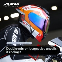 Nouveau casque de moto 3C/DOT ABS pour hommes et femmes, double visière, ouvert, rabattable, toutes saisons, chaud pour l'hiver, imperméable et anti-bruit