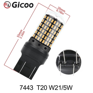 Luz de Señalización GICOO 1156 BA15S P21W BAU15S PY21W T20 7440 CanBus para Lámpara de Giro, Luz Trasera, Freno y Reversa - Product Image 3
