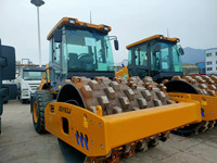 Compacteur routier vibrant à tambour unique de haute qualité, lourd, 16 tonnes, XS163J en stock