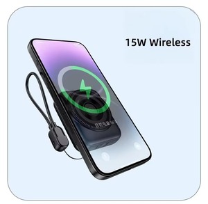 Mini batterie externe magnétique légère 22,5 W à charge rapide 10000 mAh pour iPhone Samsung - Product Image 3