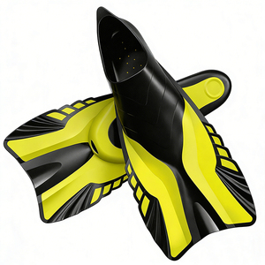 Aletas de Natación <span class=keywords><strong>WHALE</strong></span>, Aletas Cortas Cómodas para Entrenamiento, Aletas de Pie Completo FN-400 - Product Image 5