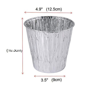 North American <strong>BBQ</strong> Disposable Foil Liners for <strong>Oil</strong> <strong>Drums</strong>, Compatible with Traeger and Other Outdoor <strong>BBQ</strong> Grills. - Product Image 2