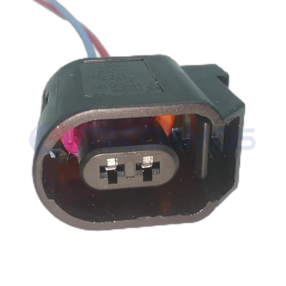Waterproof Wire Connector ABS Sensor Harness Plug for VW 2 Pin Female 6E0973702 8T0973702