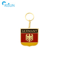 Porte-clés avec drapeau de l'usine, émail, Kenya, France, Brésil, Allemagne, Suisse, carte, logo personnalisé, Turquie, Angleterre, Haïti, porte-clés, llavero