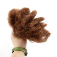 33 #   Cheveux humains en vrac 30g, fibres capillaires de luxe pour tresses et extensions, service OEM de l'usine de confiance
