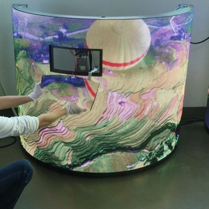 Outdoor Flexible LED Screen Advertising Modular Led Digital <b>Displays</b> Film <b>Display</b> Waterproof Panels P4 Digital Signage and Displ - Product Image 2