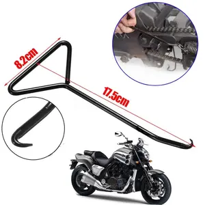 puller scooter Suppliers-175mm Motorcycle Exhaust Stand Spring Hook Puller Tool Brake & Stand Spring Hook Removal Tool For ATV Dirt Bike ATV Scooter Quad