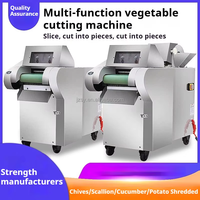 Machine à découper les légumes-feuilles commerciaux, oignon vert, chou, machine à couper, machine à découper les oignons chinois