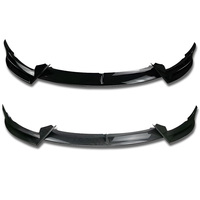 Alerón Delantero con Aspecto de Fibra de Carbono para Tesla Model 3 2019-2022, Divisor de ABS con Revestimiento Resistente a Arañazos, Moderno y Elegante