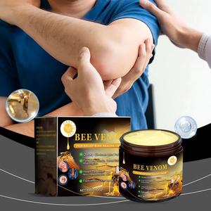 Crème Thérapeutique <span class=keywords><strong>au</strong></span> <span class=keywords><strong>Venin</strong></span> <span class=keywords><strong>d</strong></span>'<span class=keywords><strong>Abeille</strong></span> Marque Blanche pour Apaiser les Articulations et les Muscles, Baume Bien-être Corporel 60g 2.12oz Vente en Gros OEM ODM - Product Image 5