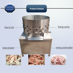 Automatic <strong>Chicken</strong> Feet Processing Machine 220V Slaughter Eviscerate &amp; <strong>Plucker</strong> New Condition for Farm Restaurant Industries - Product Image 3
