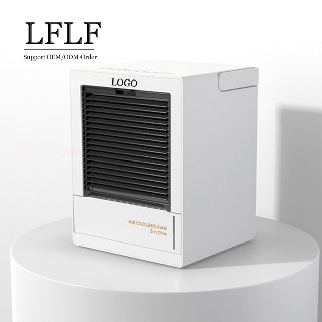 OEM Mini Portable Air Rechargeable Mini Desk USB Air Conditioner Air Cooler with Humidifier for Car Bedroom