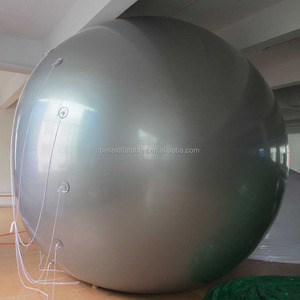 Globo Gigante de PVC Plateado de 2m, Personalizado, para Publicidad, Inflado con Helio - Product Image 3