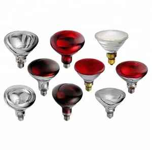 Bán buôn nguyên liệu r Loại R63 60W 80W Halogen đèn cho động vật sưởi ấm hồng ngoại