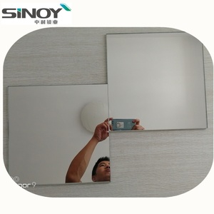 Frameless Beveled Edge <b>Mirror</b> Wall Mounted Large <b>Silver</b> Safety Glass 4mm 5mm for Bathroom Vanity Home Decor Factory Direct - Product Image 6