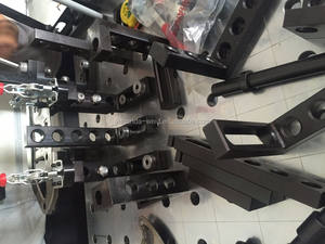 Pince de soudage série D28/ D16 pièces de table gabarits dispositif de serrage fixe avec poignée mobile 150x320mm accessoires machine - Product Image 6