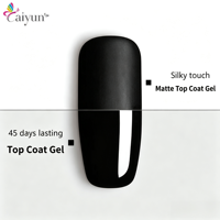 Top Coat Sans Essuyage Longue Durée Sans Fluorescence Anti-Jaunissement Gel UV Diamant