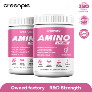 ग्रीनपाई पाउडर अमीनो एसिड ऊर्जा वजन प्रबंधन bca कैफीन जिम अमीनो एसिड पूरक को बढ़ावा देते हैं - Product Image 3