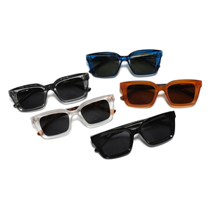 2025 moda Venta caliente lujo TR marco gafas de sol de alta calidad gafas de sol de moda mujeres marco cuadrado gafas de sol acetadas - Product Image 2