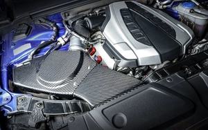 ระบบไอดีคาร์บอนไฟเบอร์แท้แบบแห้ง 10-12 ประสิทธิภาพสูง สำหรับ AUDI B8 S4 S5 3.0T GTR เครื่องยนต์ ท่อไอดีคาร์บอนไฟเบอร์ - Product Image 4