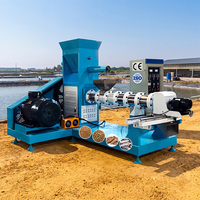 Nouvelle extrudeuse automatique de cornflakes et machine à fabriquer des granulés d'aliments pour animaux, capacité de 1 tonne/heure, construite en acier titane