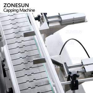 ZONESUN ZS-XG442F automatique en plastique jerrycan huile moteur voiture nettoyant f-style bouteille vis capsulage bouchon serrage Machine - Product Image 6
