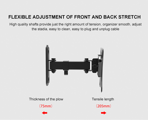Dwd1080 14 inch phổ có thể điều chỉnh <span class=keywords><strong>TV</strong></span> Wall Mount <span class=keywords><strong>Bracket</strong></span> - Product Image 3