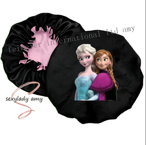 Bonnets à longues tresses personnalisables <span class=keywords><strong>avec</strong></span> logo, couvre-chefs, foulards carrés <span class=keywords><strong>en</strong></span> <span class=keywords><strong>soie</strong></span> satinée, taies d'oreiller et ensembles de durags - Product Image 1