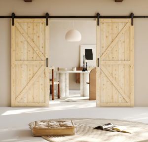 Chất lượng cao Thiết kế hiện đại tùy chỉnh nhiệm vụ nặng nề Barn phong cách trượt cửa gương cho ngôi nhà - Product Image 2