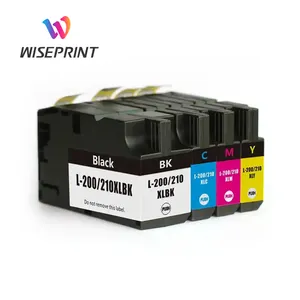 Wiseprint संगत Lexmark 200XL 210XL 200 एक्स्ट्रा लार्ज 210 एक्स्ट्रा लार्ज प्रीमियम रंग स्याही कारतूस के लिए OfficeEdge प्रो 4000c 4000 5500 5500 टी