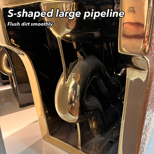 Hiện Đại Tiêu Chuẩn Châu Âu Một Mảnh Gốm <span class=keywords><strong>WC</strong></span> Phòng Tắm Nhà Vệ Sinh Chất Lượng Cao Ngọc Trai Màu Đen Và Màu Xanh Lá Cây Màu Dual-Flush Chứng Nhận - Product Image 5