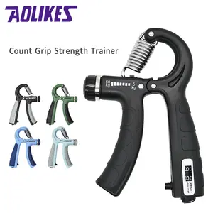 Strengthener Aolikes Adjustable Hand Grip Strengthener Hand Gripper Exercise For Man And Woman