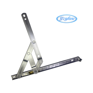 Fermo a Frizione in Acciaio Inox 304 per Finestre a Battente, 10 Pollici, 90 Gradi, con Scanalatura Rotonda in Ottone, 5 Barre - Product Image 1