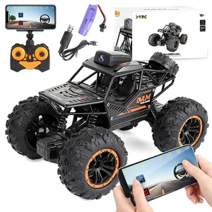 2023 New Off-Road Xe Tốc Độ Cao Điện Wifi FPV Xe HD Máy Ảnh Hợp Kim Đài Phát Thanh Đồ Chơi Điều Khiển Từ Xa Trôi Leo Núi RC Xe 1:18