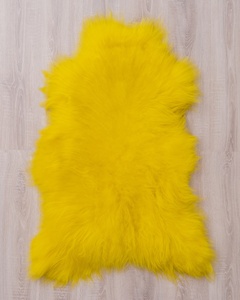 Tapis en peau de mouton teints islandais Tapis en cuir de mouton en laine longue Tapis incroyable pour salle de prière ou espace de vie - Product Image 2