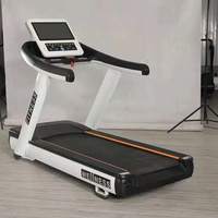 Tapis roulant commercial avec écran tactile, tapis roulant électrique pour regarder la télévision