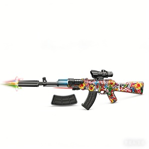 Fucile <span class=keywords><strong>Giocattolo</strong></span> Unisex AK47 ad Alta Velocità 7.4V con Ricarica Manuale/Automatica (Modello Classico) - Product Image 5