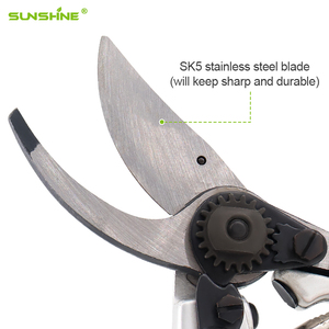 SUNSHINE Cisailles de taille-bas de gamme à rotation automatique à 360 degrés, 8,3 pouces, lame forgée SK5, pour jardinage - Product Image 2