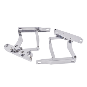 Cerniere per Cofano in Alluminio Billet di Alta Qualità Lucidate per Parti <span class=keywords><strong>Auto</strong></span> <span class=keywords><strong>Classiche</strong></span> Chevy Impala Belair 1964-65 - Product Image 3