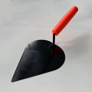 Truelle de maçonnerie d'angle en forme de pêche de style <span class=keywords><strong>russe</strong></span> bricolage avec manche en bois plastique lame en acier caractéristiques carrées couteau de maçonnerie - Product Image 3