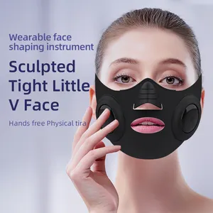 2024 rumah tangga mesin pembentuk masker wajah dapat dipakai pijat arus mikro EMS mesin pengangkat Pengencang Kulit Wajah