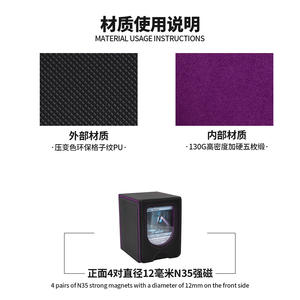 Boîte de rangement verticale pour cartes de jeu de société Magic: The Gathering Commander <span class=keywords><strong>MTG</strong></span> en cuir PU - Product Image 3