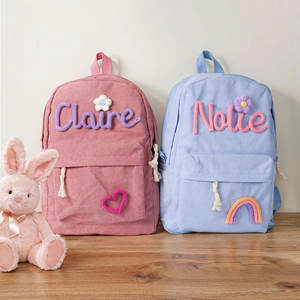<span class=keywords><strong>Mochila</strong></span> <span class=keywords><strong>Infantil</strong></span> Personalizada <span class=keywords><strong>con</strong></span> <span class=keywords><strong>Nombre</strong></span>, Bolsa de Libros para Niños Pequeños, <span class=keywords><strong>Mochila</strong></span> Escolar para Niños - Product Image 2
