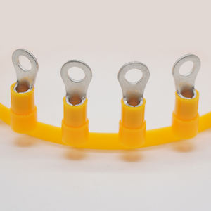 Conector de Cable Automotriz de Cobre ZLX, Terminal de Anillo <span class=keywords><strong>RVN</strong></span> Aislado, Terminales de Compresión Continuos con Recubrimiento de Estaño Mate, Conectores de Empalme de 150V - Product Image 4