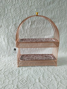 Nouvel arrivage top vente Cup cake Stand pour intérieur et extérieur Décoration de Noël Élégant et pratique Fer fait - Product Image 2