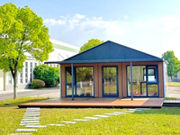 Maison conteneur pliable de 20 pieds, maison préfabriquée compacte avec installation rapide pour projets résidentiels