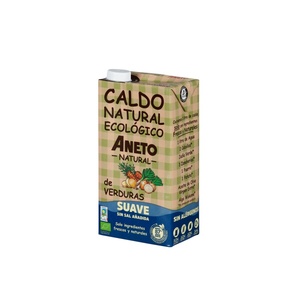 Meilleures ventes : Bouillon de légumes frais naturel faible en sel, 6x1L, ingrédients purs, fabriqué en Espagne, pour la vente en gros - Product Image 1