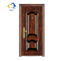 Porte de salle de bain en acier au Bangladesh, design de porte grillagée, porte en métal pour la maison