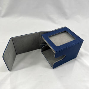 Estuche de almacenamiento de tarjetas de comercio Premium Estuche de caja de cubierta de para tarjetas deportivas Mtg Yugioh <span class=keywords><strong>Uno</strong></span> - Product Image 5