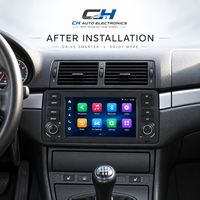 Pour BMW E46 M3 318/320/325/330/335 Navigateur GPS Autoradio 7 pouces Android 2+32G Autoradio Carplay Bluetooth